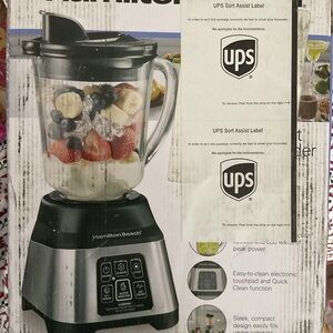 Hamilton Beach SmoothieSmart Blender w/40 oz Glass Jar